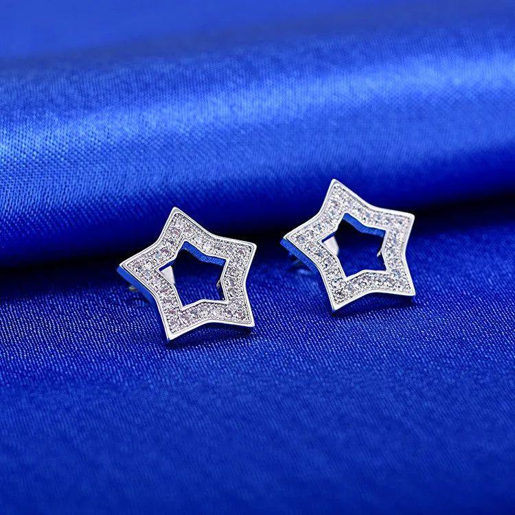 עגילי כסף 925 איכותיים במגוון עיצובים אלגנטיים לנשים – תמונה 6