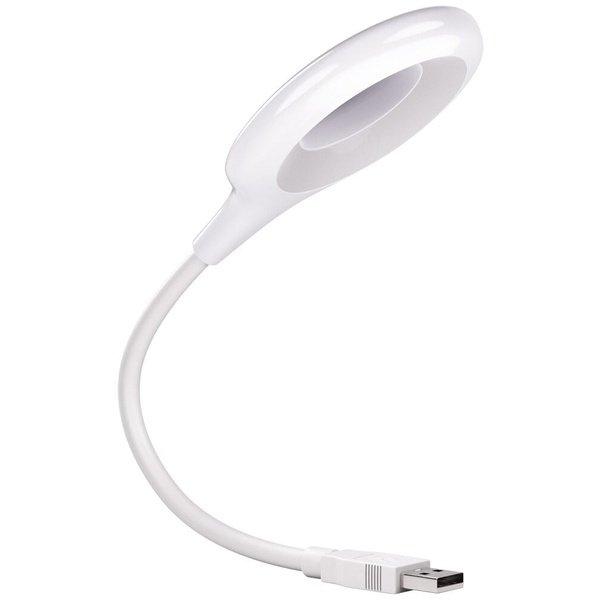 מנורת קריאה USB שולחנית עם תאורת לד וזרוע גמישה – תמונה 3