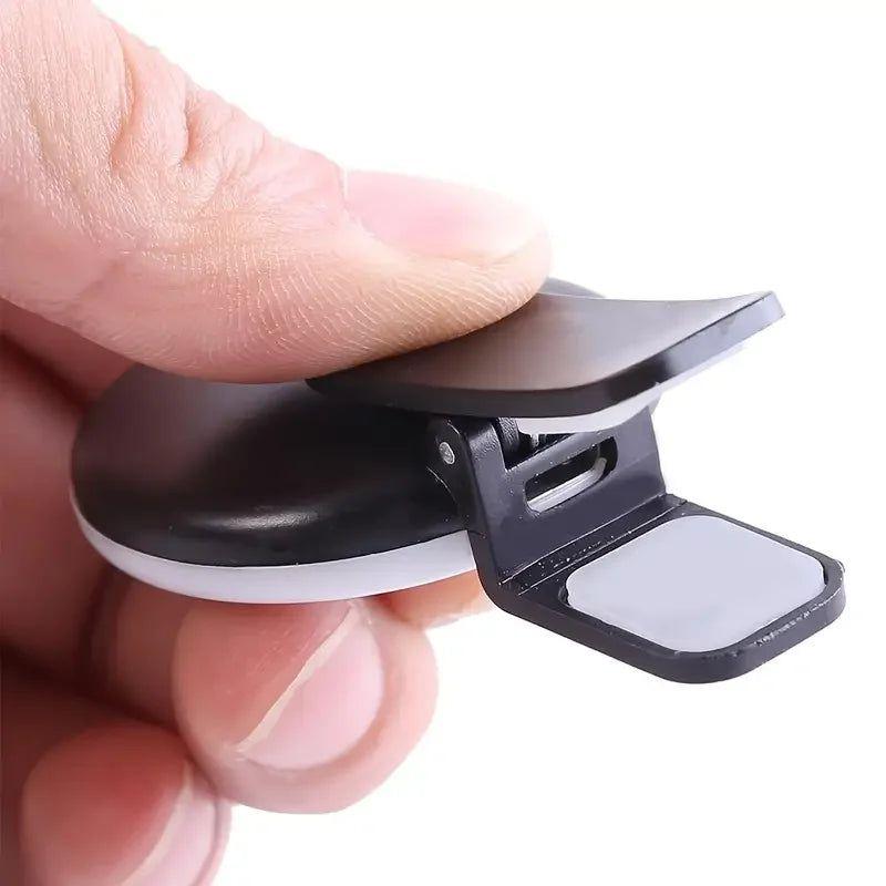 רינג לייט לסלפי מקצועי עם קליפס - תאורת LED נטענת לסמארטפון – תמונה 6