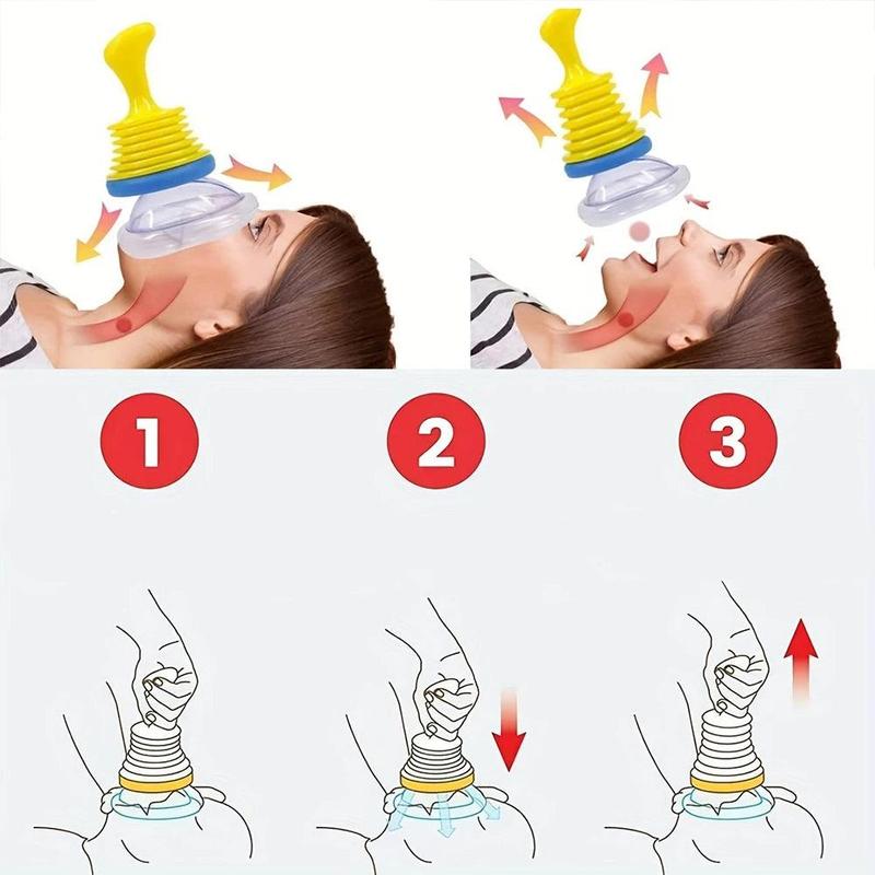 מכשיר עזרה ראשונה לחנק עם מסכה לילדים ולמבוגרים – תמונה 5