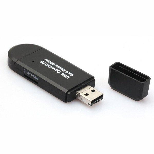 קורא כרטיסים SD TF רב תכליתי עם חיבור USB ו-OTG להעברת קבצים מהירה לנייד – תמונה 2