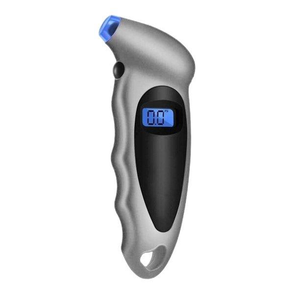 מודד לחץ אוויר דיגיטלי לצמיגים עם תצוגת LCD ברורה - מדויק ומהיר לרכב ואופניים – תמונה 5