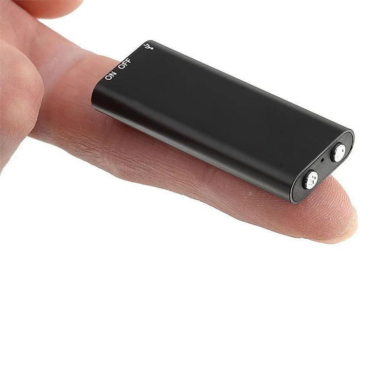 מכשיר הקלטה זעיר נטען USB עם זיכרון 8GB ואוזניות כלולות - דיסקרטי וקומפקטי – תמונה 4