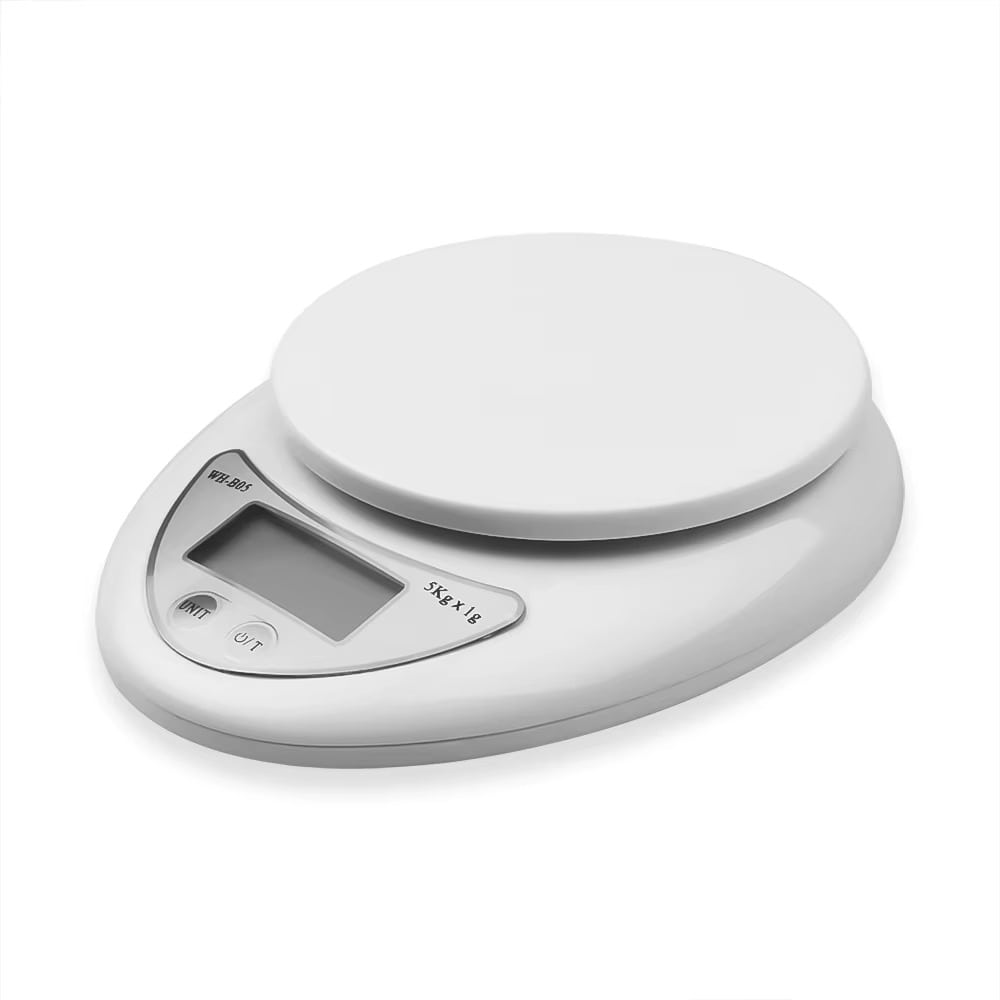 משקל דיגיטלי למטבח עד 5 קג בדיוק של 1 גרם עם צג LCD – תמונה 6