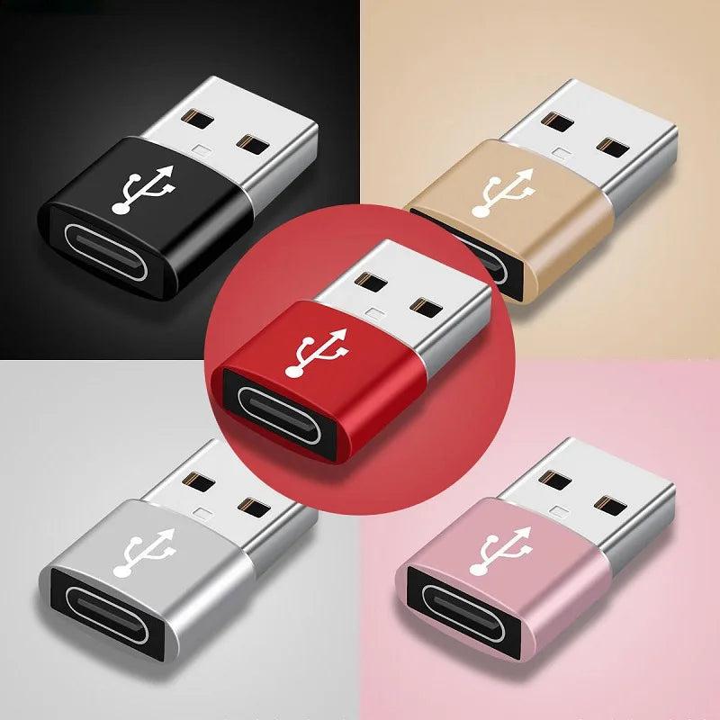 מתאם USB ל-Type-C עם OTG 3.0 לטעינה והעברת נתונים