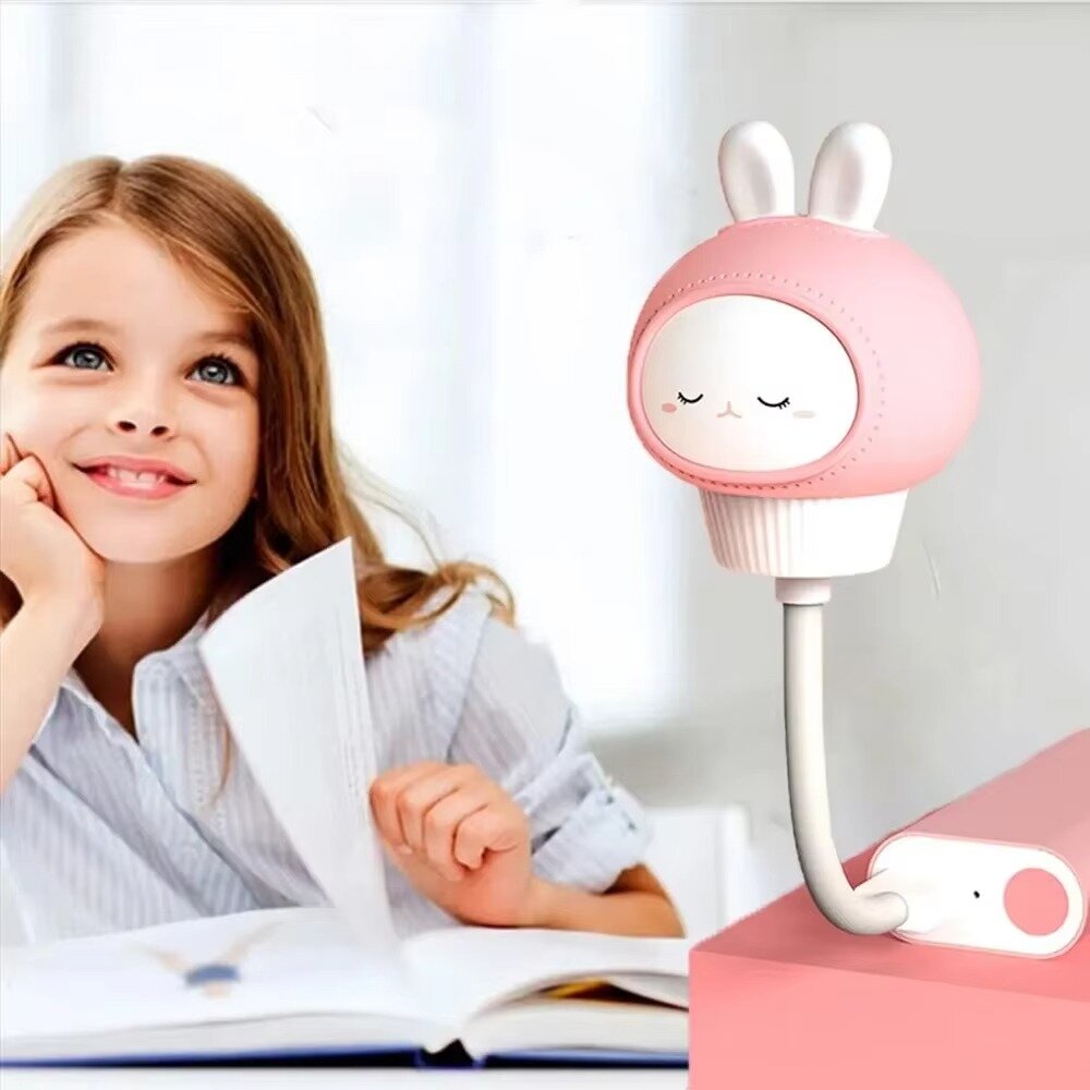 מנורת לילה לילדים עם שלט, חיבור USB ועיצובי חיות – תמונה 5