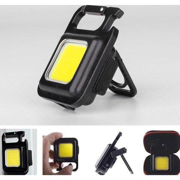 פנס LED נטען USB עוצמתי ונייד עם מגנט ווו תלייה - 30 נוריות ו-3 מצבי תאורה – תמונה 3