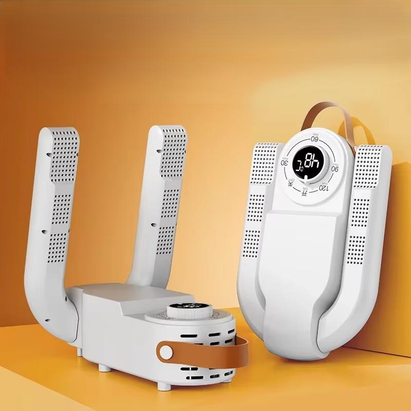 מייבש נעליים וגרביים חשמלי 200W מתקפל עם בקרת טמפרטורה למניעת ריחות – תמונה 4