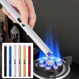 מצית פלזמה נטענת ב-USB ללא להבה ועמידה ברוח ובגשם