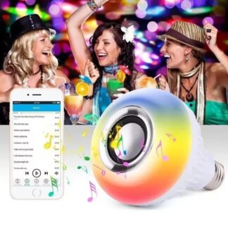מנורת LED עם רמקול בלוטוס, שלט ו־13 צבעי תאורה