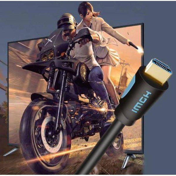 כבל HDMI 4K איכותי בתקן 2.0 עם חיבורים מוזהבים – תמונה 4