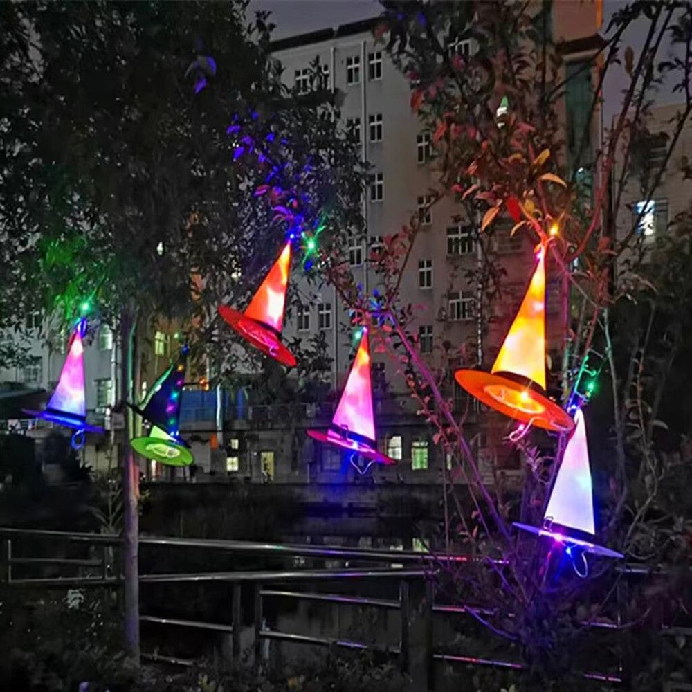 כובע מכשפה עם לד לפורים, לילדים ולמבוגרים – תמונה 2
