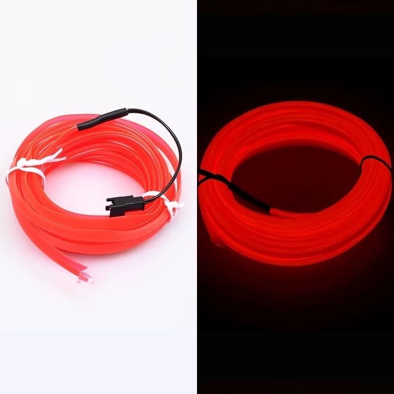 פס תאורת לד לרכב באורך 3 מטר עם חיבור USB בשלל צבעים – תמונה 6