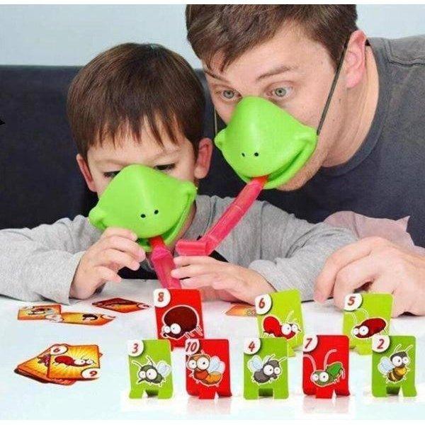 משחק מסכת הלטאה אינטראקטיבי לילדים - משחק קופסא מהנה לשיפור קואורדינציה ומוטוריקה, לגילאי 4+