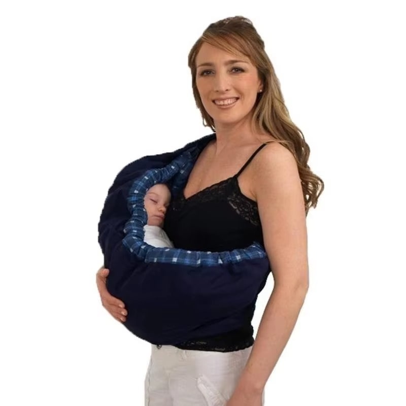 מנשא צד לתינוק מתכוונן לכתף עם ריפוד עבה ותמיכה כפולה לגב ולמותניים