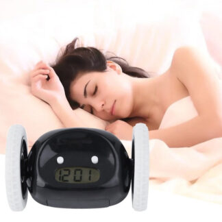 שעון מעורר בורח על גלגלים - הפתרון המושלם לקימה קלה מהמיטה בבוקר