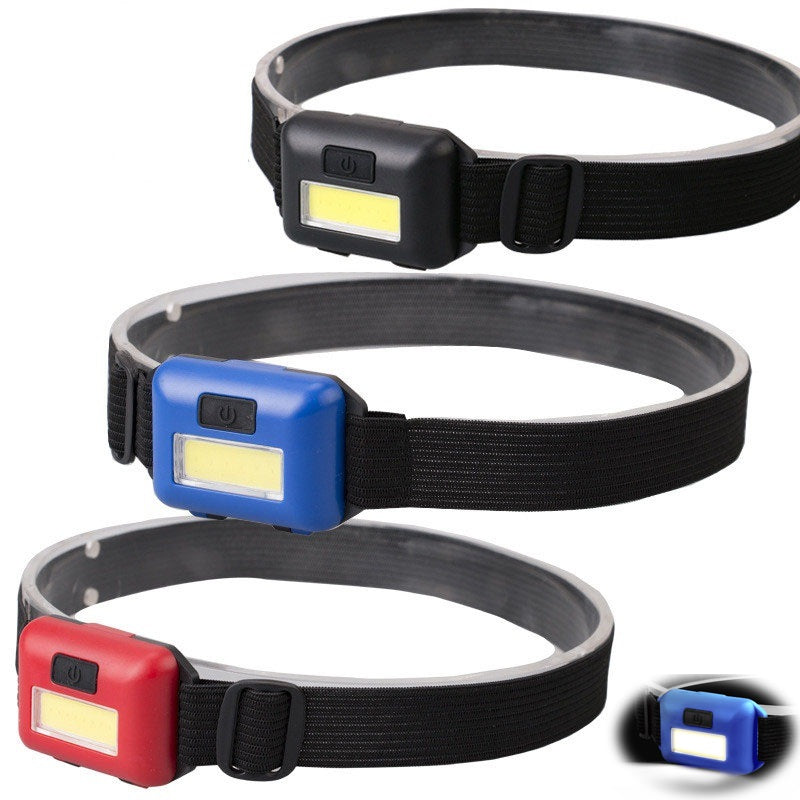 פנס ראש לד נטען USB בשלושה מצבי תאורה - קל, עמיד ונוח לשימוש ממושך