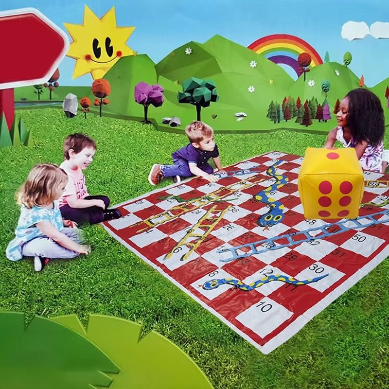 סולמות ונחשים ענקי למשפחה ולילדים בגודל 160×180 ס״מ – תמונה 2