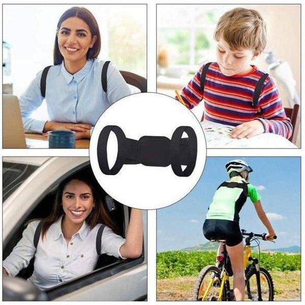 חגורת יציבה ליישור הכתפיים והגב - תמיכה מרבית לנשים וגברים בכל הגילאים – תמונה 2