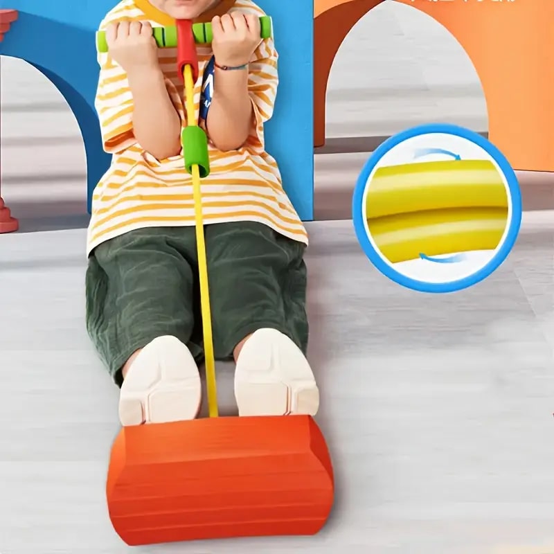 מקל פוגו לילדים מספוג לפיתוח איזון מגיל שנתיים ומעלה – תמונה 3