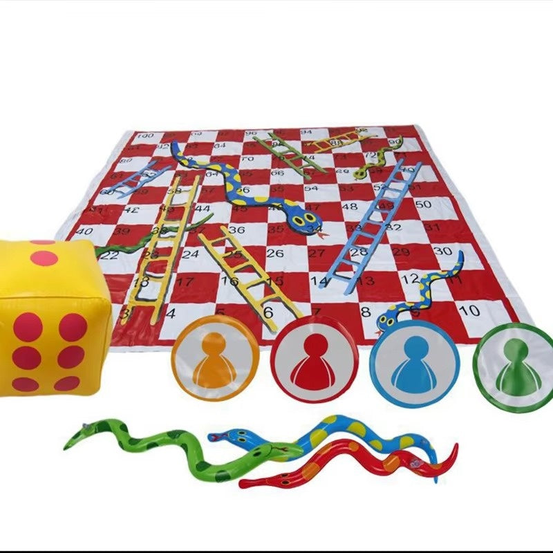סולמות ונחשים ענקי למשפחה ולילדים בגודל 160×180 ס״מ – תמונה 4