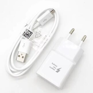 מטען סמסונג מקורי עם כבל USB לטעינה מהירה ואמינה