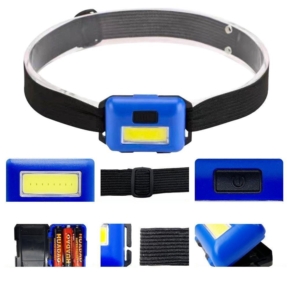 פנס ראש לד נטען USB בשלושה מצבי תאורה - קל, עמיד ונוח לשימוש ממושך – תמונה 4